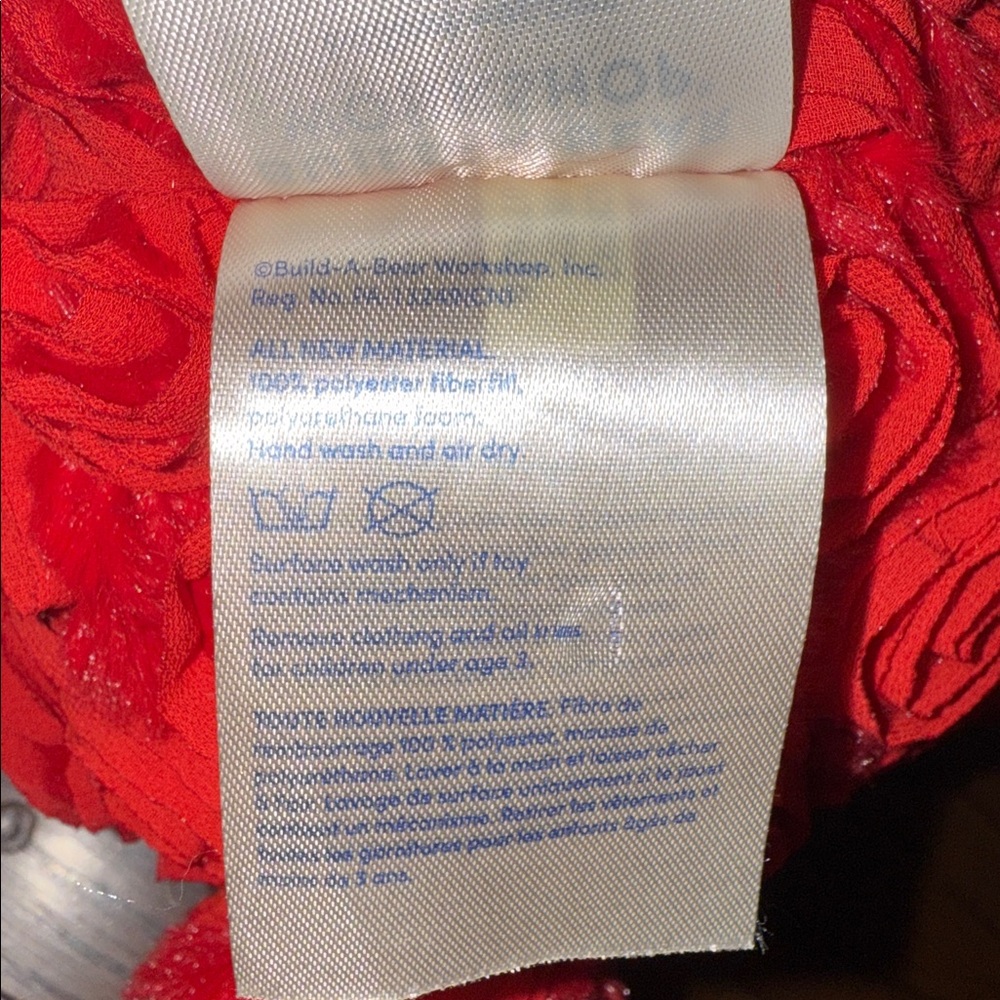 Build-A-Bear Red Roses Teddy - Picture 7 of 9